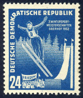 299 Wintersportmeisterschaften 24 Pf ** - Unused Stamps