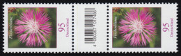 3470 Flockenblume 95 Cent Aus 200er, Paar KLEINE Nr., CF (geschl. 4) Ohne Nr. ** - Rollo De Sellos