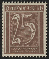 161 Freimarke Ziffer 25 Pf Wz 1 ** - Unused Stamps