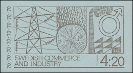 Markenheftchen 26II Wirtschaft Und Industrie (Deckelinschrift Englisch), ** - Non Classés