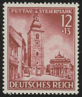 808 Eingliederung Pettau/Steiermark 12+13 Pf ** - Neufs