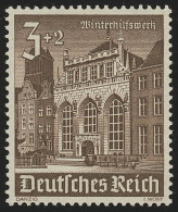 751 Winterhilfswerk Bauwerke 3+2 Pf ** - Unused Stamps