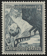 676 WHW Flexenstraße/Küchenschelle 4+3 Pf ** Postfrisch - Unused Stamps