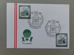 Österreich Pro Juventute - Mit Sonderstempel 23.9.1984 Ried Im Innkreis,75 Jahre Innviertler Briefmarken Verein(Nr.1138) - Other & Unclassified