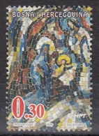 BOSNIA AND HERZEGOVINA HP Mostar 55,used - Weihnachten