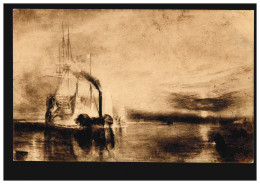 Künstler-AK Schiffe: J.M.W. Turner - The Fighting Temeraire, Ungebraucht - Sonstige & Ohne Zuordnung