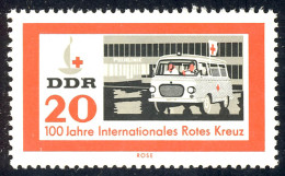 957 Intern. Rotes Kreuz 20 Pf ** - Unused Stamps