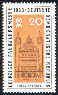 948 Leipziger Frühjahrsmesse Neues Rathaus 20 Pf ** - Ungebraucht