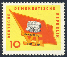 941 Parteitag Der SED ** - Unused Stamps