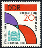 904 Weltfestspiele 20 Pf ** - Unused Stamps