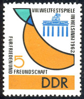 901 Weltfestspiele 5 Pf ** - Unused Stamps