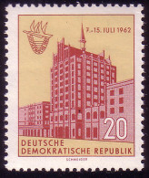 899 Ostseewoche Rostock Hochhaus 20 Pf ** - Unused Stamps