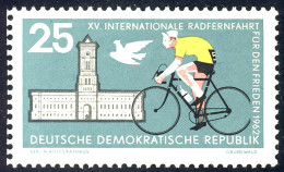 888 Radfernfahrt 25 Pf ** - Unused Stamps