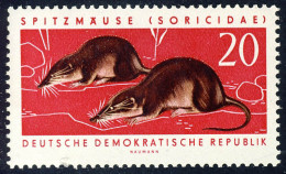 871 Geschützte Tiere Waldspitzmaus 20 Pf ** - Unused Stamps