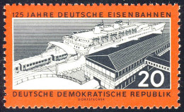 805A Deutsche Eisenbahnen 20 Pf, Gezähnt, ** - Ungebraucht