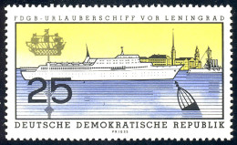 771 MS Fritz Heckert 25 Pf ** - Unused Stamps
