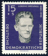 766 Gedenkstätte Sachsenhausen Breunig 15+5 Pf ** - Unused Stamps