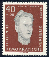 756 Gedenkstätte Sachsenhausen Rothbarth 40+20 Pf ** - Unused Stamps