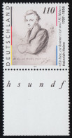 1962L Heinrich 1997 - Mit Leerfeld Und Randzudruck Unten, ** - Variétés Et Curiosités