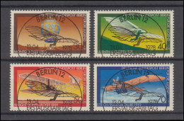 563-566 Jugend Luftfahrt 1978 - Satz Von Voll-O ESSt BERLIN 13.4.78 - Used Stamps