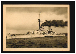 Foto-AK Schiffe: Versenkung Der Deutschen Flotte In Scapa Flow: S.M.S. König - Autres & Non Classés