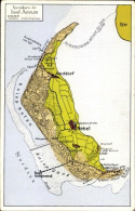 Landkarten CPA Wittdün Insel Amrum In Nordfriesland, Nebel Nordsee, Kniep Hafen, Süddorf - Andere & Zonder Classificatie