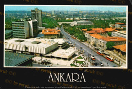 Postcard - 1970/80 - 10x15 Cm. | Turkey, Ankara - First Parliament And Its Surroundings. * - Turchia