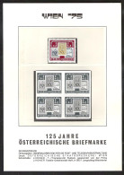 ÖSTERREICH Michel 1504 ** Und Gedenkblatt 6    - Autres & Non Classés