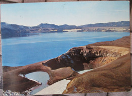 ISLAND ICELAND REYKJAVIK VOLCANO CRATER VITI CARTE POSTALE POSTCARD ANSICHTSKARTE POSTKARTE CARTOLINA PHOTO CARD KARTE - IJsland