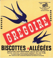 BUVARD & BLOTTER - Biscottes Allégées Grégoire - Biscottes Aux Martinets - Other & Unclassified
