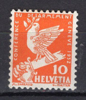 T3313 - SUISSE SWITZERLAND Yv N°255 * - Unused Stamps
