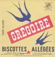 BUVARD & BLOTTER - Biscottes Allégées Grégoire - Other & Unclassified