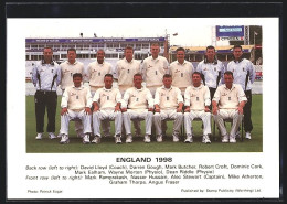 AK Cricket Team Aus England 1998  - Other & Unclassified