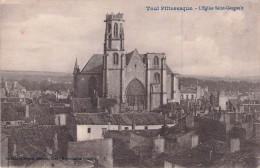 TOUL PITTORESQUE L'EGLISE SAINT GENGOULT 1918 - Toul