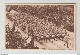 BRUXELLES:  LA  MUSIQUE  FRANCAISE  -  A  FRENCH  BAND  -  FRANSCHE  MUZIEK  -  PHOTO  -  FP - Oorlog 1914-18