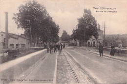 TOUL PITTORESQUE AVENUE DE DOMMARTIN 1918 - Toul