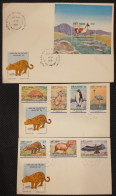 FDC Vietnam Viet Nam Covers 1985 : International Philatelic Exhibition In Argentina / Ealge / Bird / Penguin - Viêt-Nam