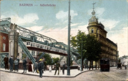 CPA Wuppertal, Adlerbrücke, Schwebebahn - Andere & Zonder Classificatie