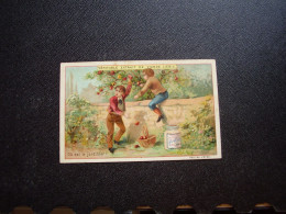 Original Old Card Chromo Liebig S 218  Ou Est Le Jardinier - Liebig