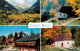 12679521 Flueeli-Ranft Panorama Alpen Kapelle Dorfpartie Flueeli-Ranft - Sonstige & Ohne Zuordnung