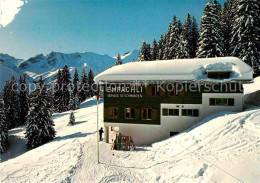 12678604 Schabell Skihaus Empaechli Winterpanorama Alpen Schabell - Autres & Non Classés