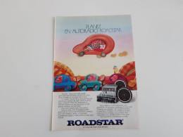 Publicité De Presse Automobile Autoradio Roadstar - Andere & Zonder Classificatie