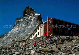 12678448 Matterhorn VS Hoernlihuette Berghotel-Belvedere Ob Zermatt Matterhorn V - Andere & Zonder Classificatie