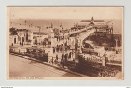 SOUTHEND-ON-SEA:  THE  PIER  ENTRANCE  -  TO  AUSTRIA  -  FP - Southend, Westcliff & Leigh