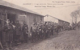 ALLEREY                   CAMP AMERICAIN            Attente Pour La Soupe - Weltkrieg 1914-18