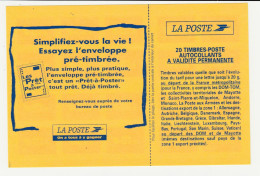 France Carnet N° 2874-C9 ** Essayez L'enveloppe Pré-timbrée - Sonstige & Ohne Zuordnung