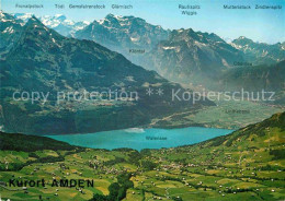 12678170 Amden SG Fliegeraufnahme Mit Walensee Und Linthebene Betlis - Other & Unclassified