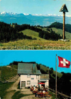 12678163 Walde See-Gaster Panorama Wegekreuz Bergrestaurant Alp Atzmaennig  - Other & Unclassified