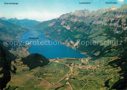 12678160 Walensee Fliegeraufnahme Mit Kerenzerberg Und Walenstadtberg Walenstadt - Other & Unclassified