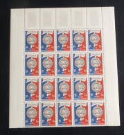 FRANCE - 1951 - N°YT. 906 - Bimillénaire De Paris - Bloc De 20 Bord De Feuille - Neuf Luxe ** / MNH / Postfrisch - Ungebraucht